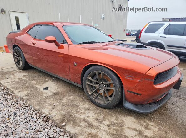 2C3CDZFJ0LH179506 2020 DODGE CHALLENGER Orange წინა მარჯვენა