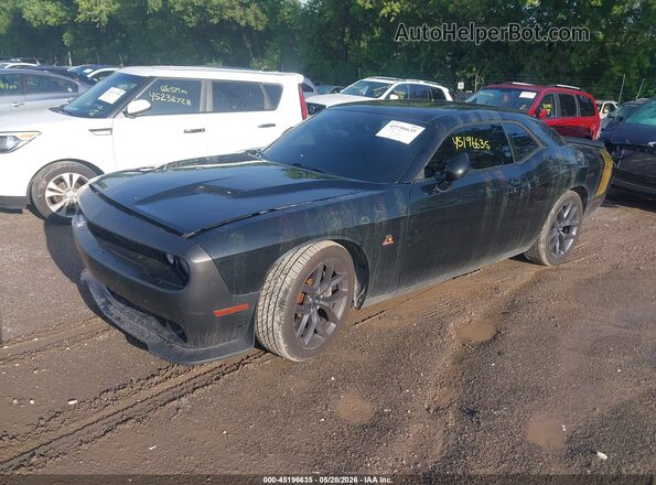 2C3CDZFJ1GH299918 2016 DODGE CHALLENGER Black Передня ліва чверть