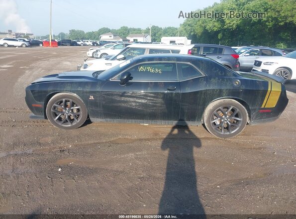 2C3CDZFJ1GH299918 2016 DODGE CHALLENGER Black Панорамний вид салону 360°