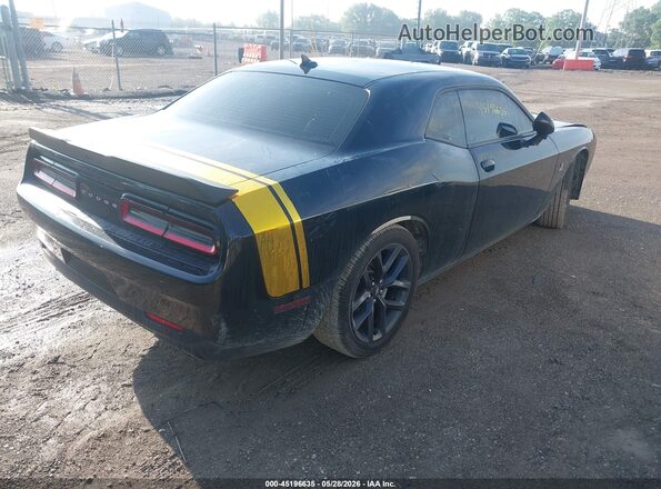 2C3CDZFJ1GH299918 2016 DODGE CHALLENGER Black Задня права чверть