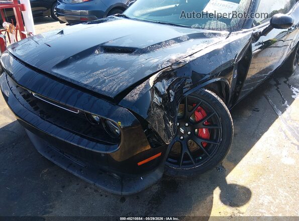 2C3CDZFJ1JH310276 2018 DODGE CHALLENGER Black Դիմացի տեսք
