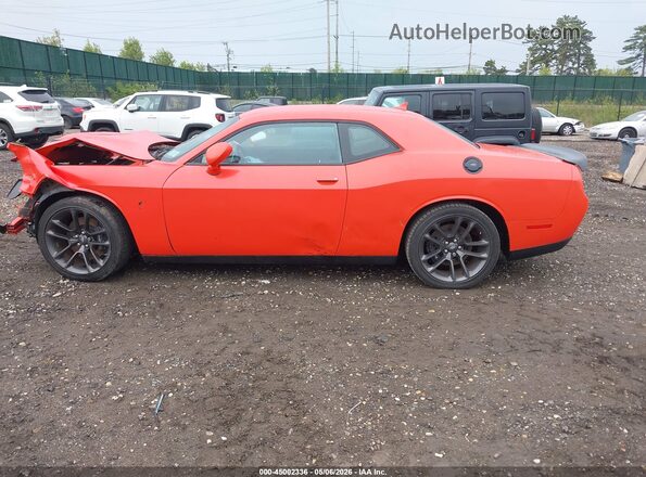 2C3CDZFJ1MH615832 2021 DODGE CHALLENGER Orange სალონის 360-გრადუსიანი ხედი