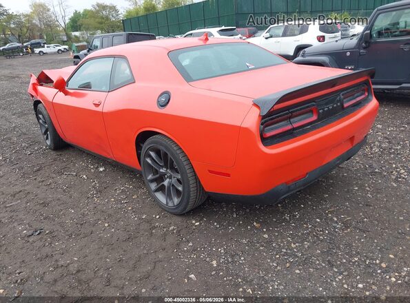 2C3CDZFJ1MH615832 2021 DODGE CHALLENGER Orange უკანა მარცხენა