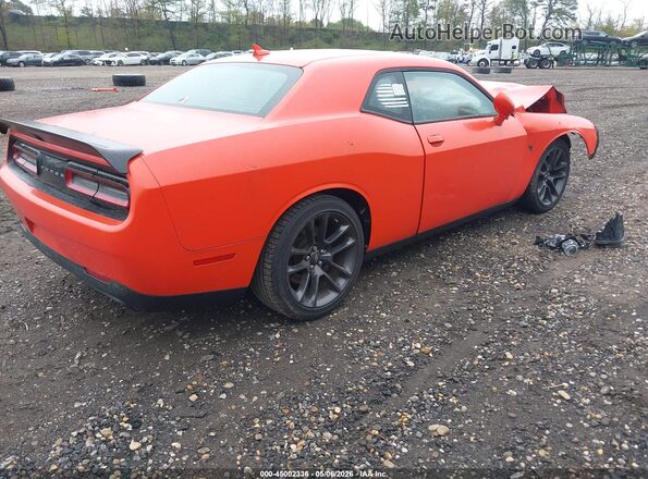 2C3CDZFJ1MH615832 2021 DODGE CHALLENGER Orange უკანა მარჯვენა