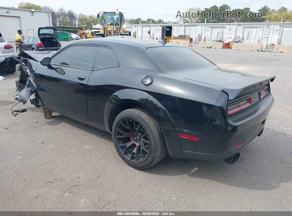 2C3CDZFJ2LH234098 2020 DODGE CHALLENGER Black Trasero izquierdo