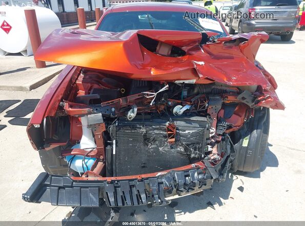 2C3CDZFJ2PH678085 2023 DODGE CHALLENGER Orange Вид спереду