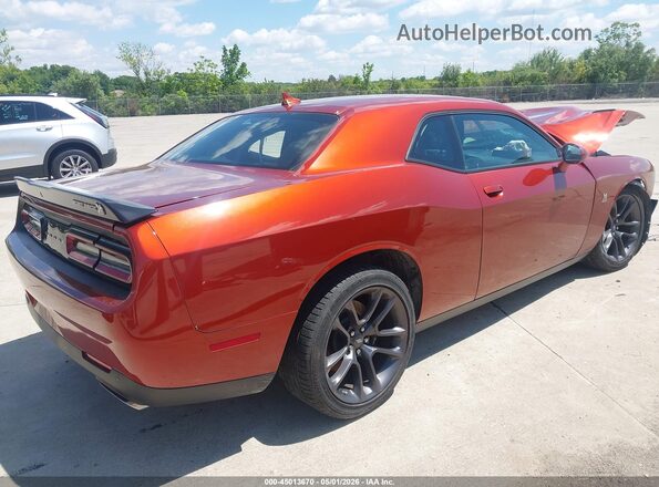 2C3CDZFJ2PH678085 2023 DODGE CHALLENGER Orange Задня права чверть