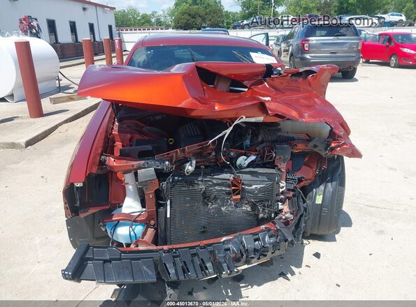2C3CDZFJ2PH678085 2023 DODGE CHALLENGER Orange Вид щитка приладів