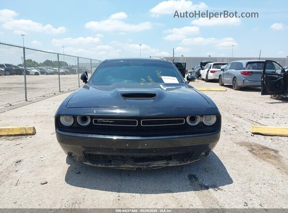 2C3CDZFJ3JH131981 2018 DODGE CHALLENGER Черный Вид щитка приборов