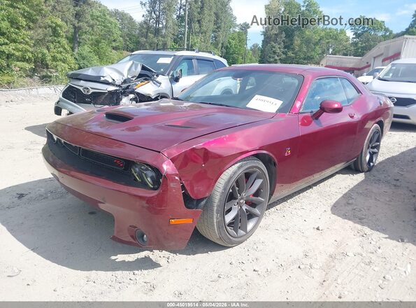 2C3CDZFJ3KH741154 2019 DODGE CHALLENGER Maroon 