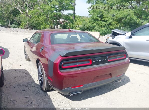 2C3CDZFJ3KH741154 2019 DODGE CHALLENGER Maroon 