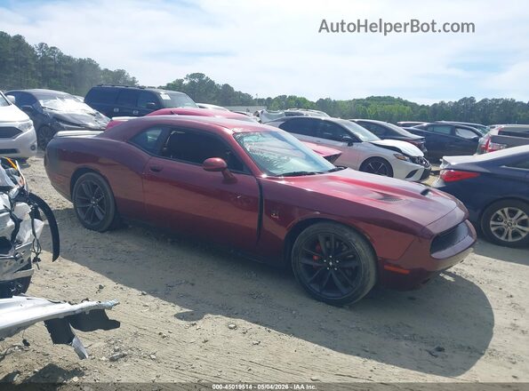 2C3CDZFJ3KH741154 2019 DODGE CHALLENGER Maroon 