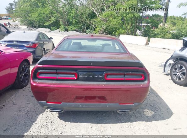 2C3CDZFJ3KH741154 2019 DODGE CHALLENGER Maroon 