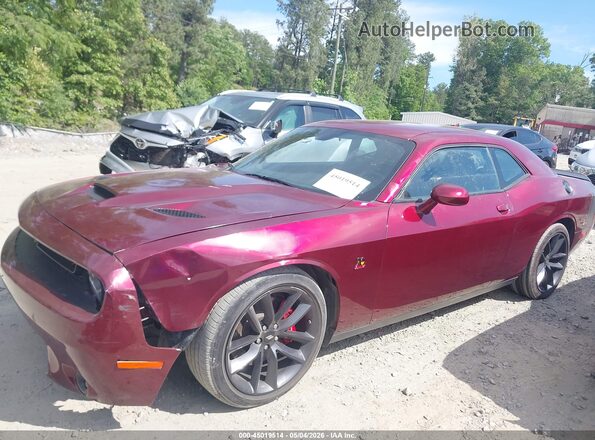 2C3CDZFJ3KH741154 2019 DODGE CHALLENGER Maroon 
