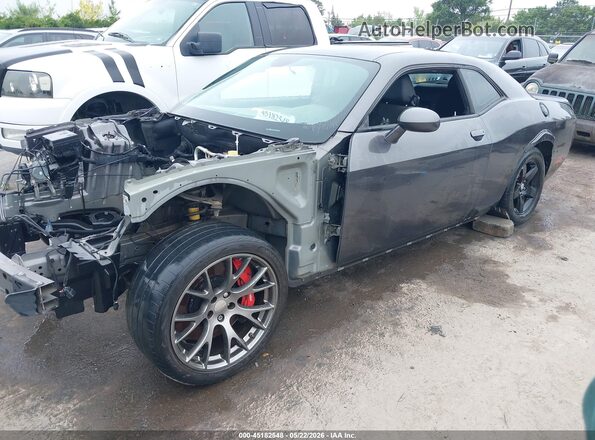 2C3CDZFJ3LH117341 2020 DODGE CHALLENGER Gray Vista tres cuartos delantera izquierda