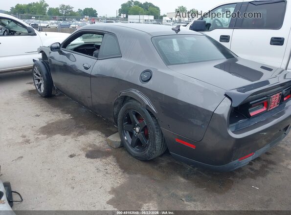 2C3CDZFJ3LH117341 2020 DODGE CHALLENGER Gray Trasero izquierdo