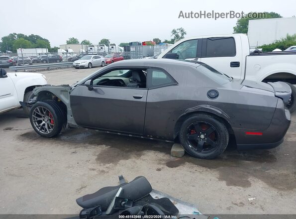 2C3CDZFJ3LH117341 2020 DODGE CHALLENGER Gray Vista interior trasera