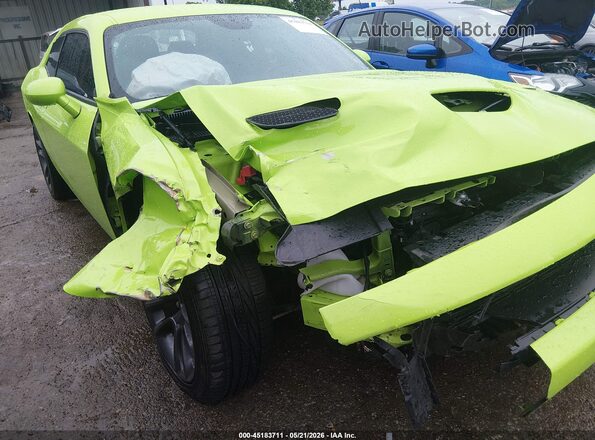 2C3CDZFJ3PH614945 2023 DODGE CHALLENGER Green Вид спереду