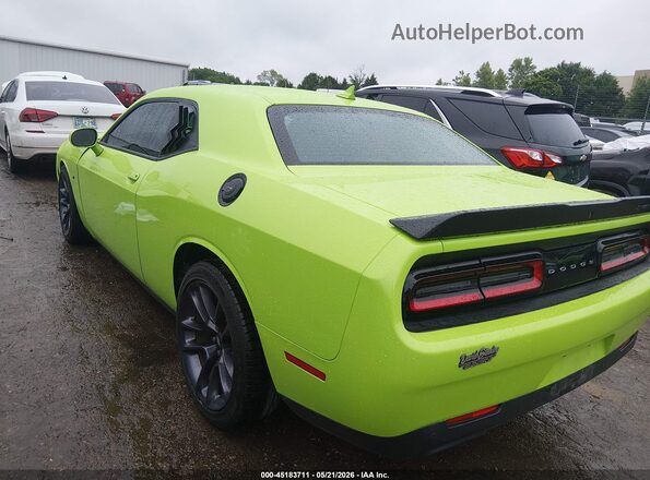 2C3CDZFJ3PH614945 2023 DODGE CHALLENGER Green Задня ліва чверть