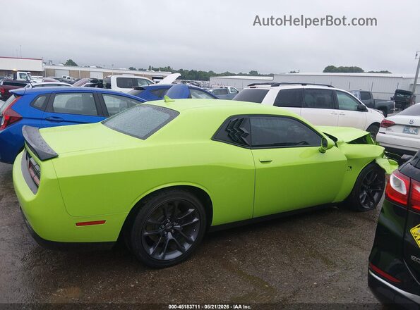 2C3CDZFJ3PH614945 2023 DODGE CHALLENGER Green Панорамний вид салону 360°