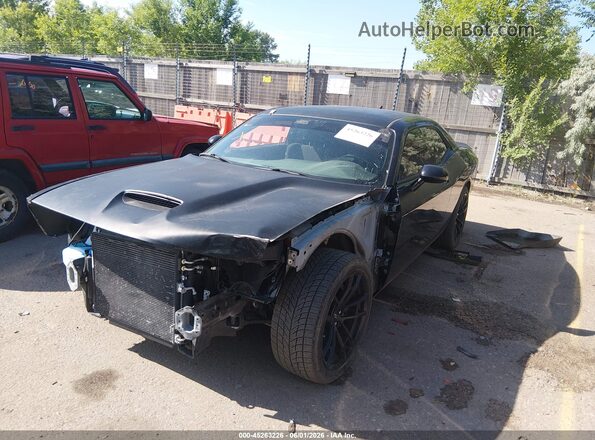 2C3CDZFJ6MH521218 2021 DODGE CHALLENGER Черный Панорамный вид салона 360°