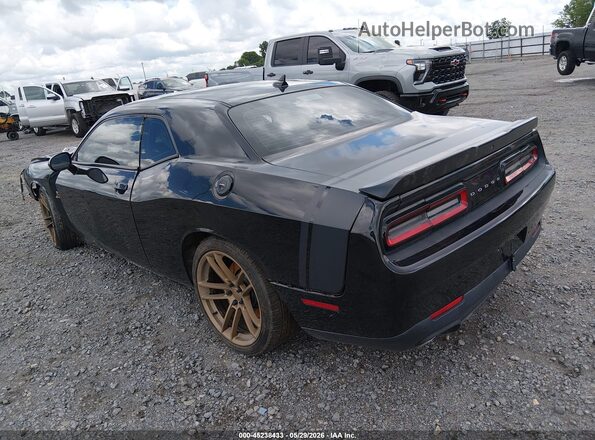 2C3CDZFJ7GH166175 2016 DODGE CHALLENGER Black Rear left