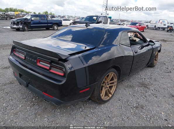 2C3CDZFJ7GH166175 2016 DODGE CHALLENGER Black Rear right