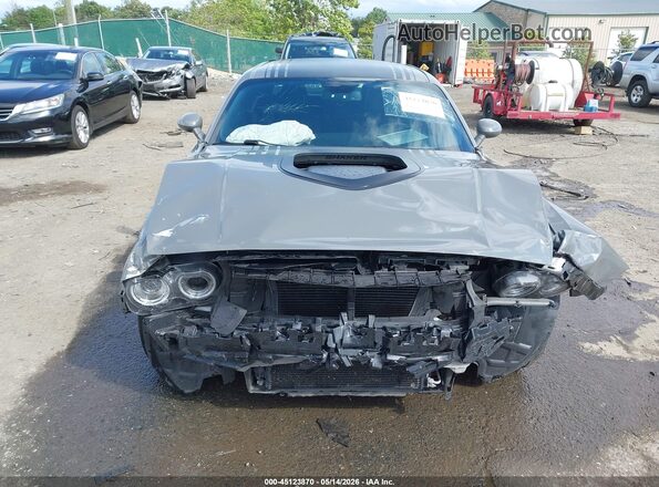 2C3CDZFJ7JH146600 2018 DODGE CHALLENGER Gray Vista interior trasera