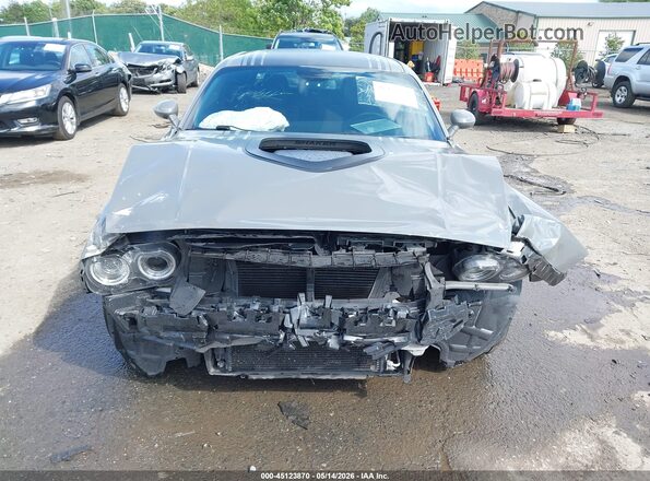 2C3CDZFJ7JH146600 2018 DODGE CHALLENGER Gray Vista frontal