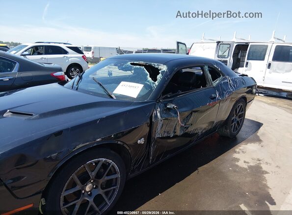 2C3CDZFJ9GH271560 2016 DODGE CHALLENGER Black Դիմացի տեսք