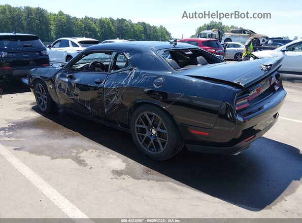 2C3CDZFJ9GH271560 2016 DODGE CHALLENGER Black Հետևի ձախ