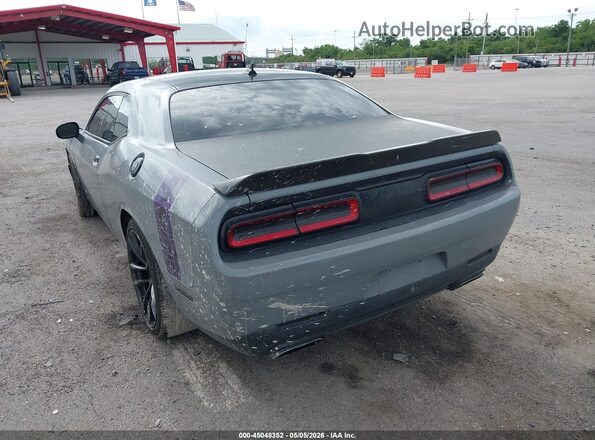 2C3CDZFJXKH607032 2019 DODGE CHALLENGER Серый Задняя левая четверть