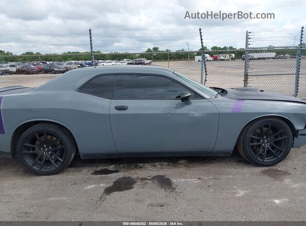 2C3CDZFJXKH607032 2019 DODGE CHALLENGER Серый Вид задней части салона