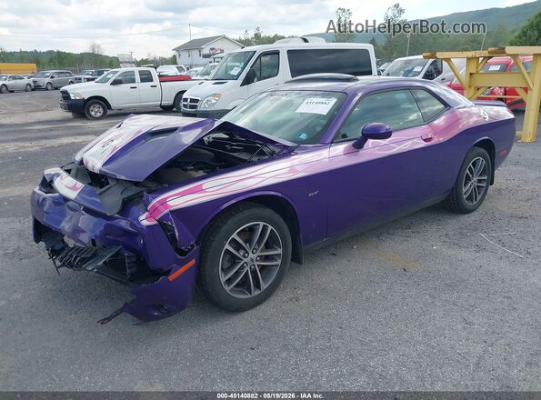 2C3CDZGG0JH311731 2018 DODGE CHALLENGER Purple 