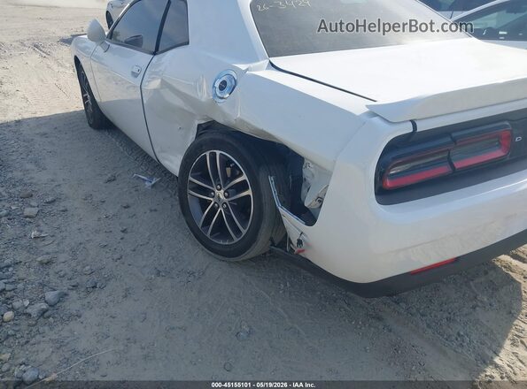 2C3CDZGG6KH526094 2019 DODGE CHALLENGER White Вид спереду