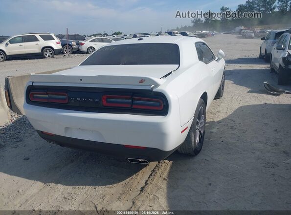 2C3CDZGG6KH526094 2019 DODGE CHALLENGER White Задня права чверть