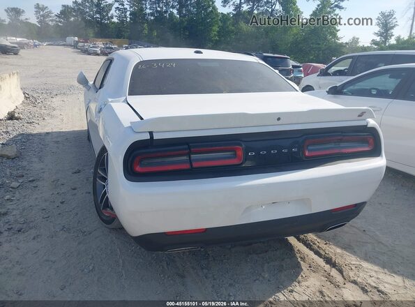 2C3CDZGG6KH526094 2019 DODGE CHALLENGER White Задня ліва чверть