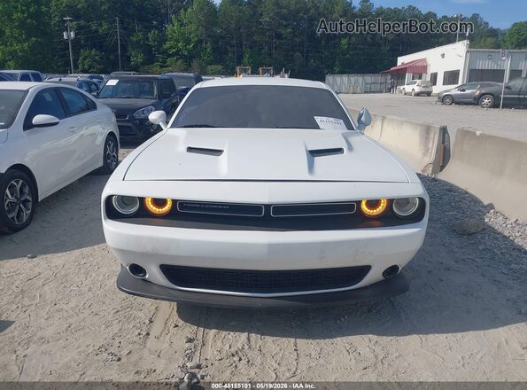 2C3CDZGG6KH526094 2019 DODGE CHALLENGER White Вид щитка приладів