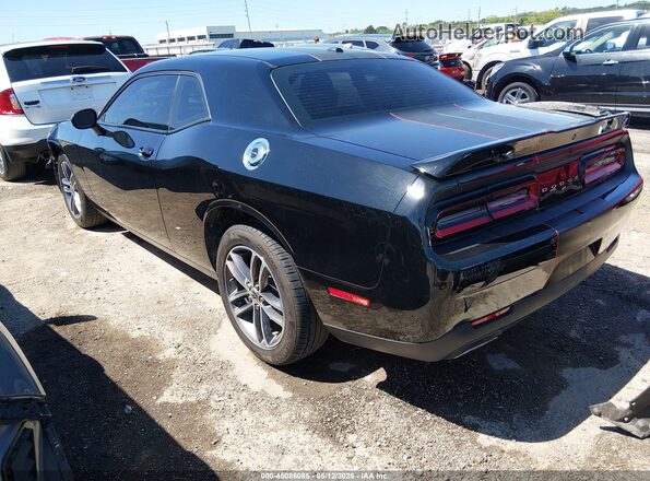 2C3CDZGG6KH739921 2019 DODGE CHALLENGER Black Rear left
