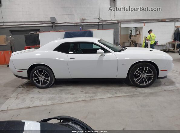 2C3CDZGG7JH328462 2018 DODGE CHALLENGER White Rear interior view
