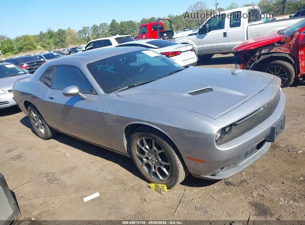 2C3CDZGG8HH598617 2017 DODGE CHALLENGER Gray Սալոնի հետևի տեսք