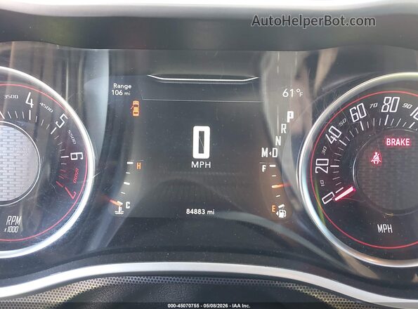 2C3CDZGG8HH598617 2017 DODGE CHALLENGER Gray Հետևի նստատեղերի տեսք