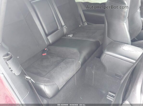 2C3CDZJG0KH602756 2019 DODGE CHALLENGER Burgundy Widok naklejki z numerem VIN