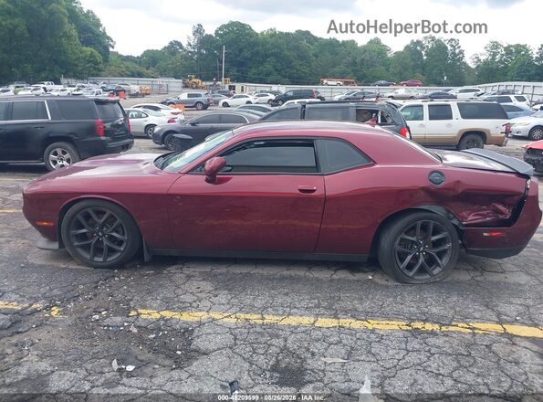 2C3CDZJG0KH602756 2019 DODGE CHALLENGER Burgundy Widok wnętrza 360 stopni