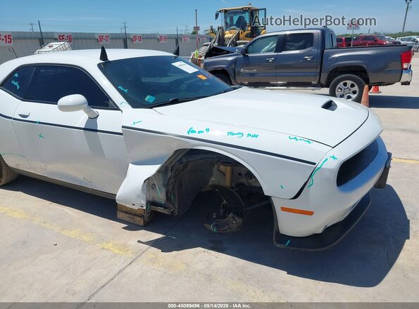 2C3CDZJG0MH609905 2021 DODGE CHALLENGER White Widok z przodu