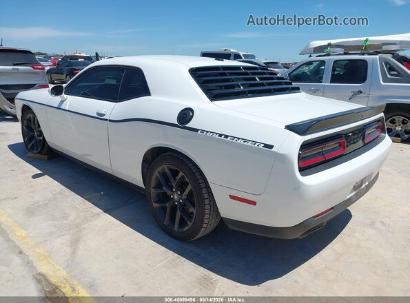 2C3CDZJG0MH609905 2021 DODGE CHALLENGER White Tył lewy
