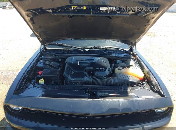 2C3CDZJG0PH571161 2023 DODGE CHALLENGER Black უკანა ხედი