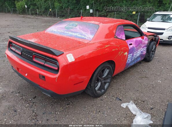 2C3CDZJG1KH509034 2019 DODGE CHALLENGER Orange Tył prawy
