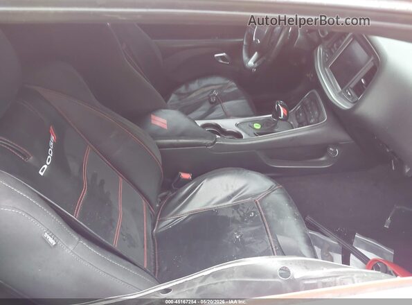 2C3CDZJG1KH509034 2019 DODGE CHALLENGER Orange Widok wnętrza z przodu