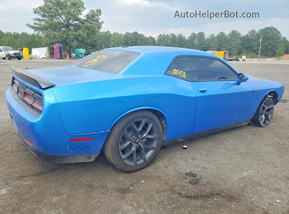 2C3CDZJG2PH665414 2023 DODGE CHALLENGER Blue Tył prawy